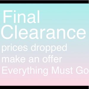 👀🚨FINAL CLEARANCE 🚨👀